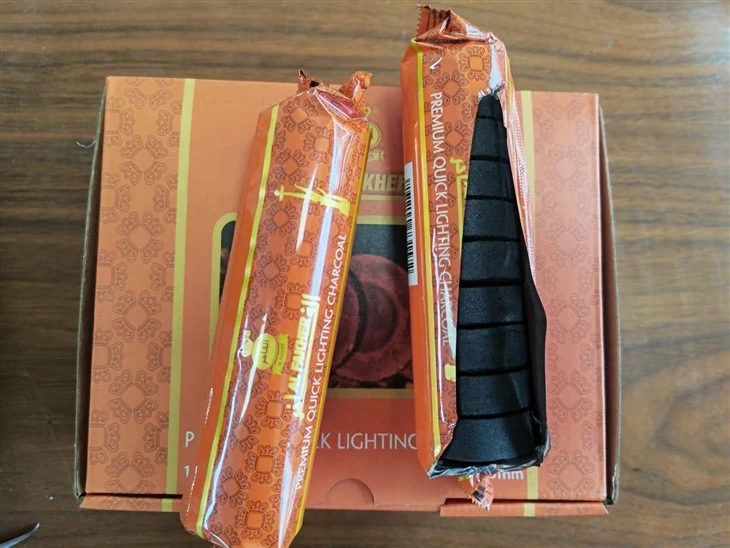 Tez yengil 33 mm Shisha ko'miri